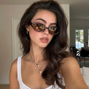 Tortoise Leopard Kadın Güneş Gözlüğü