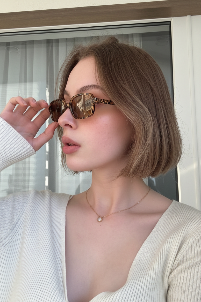 Desert Leopard Brown Kadın Güneş Gözlüğü