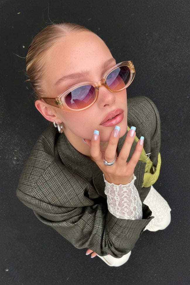 Feyp Retro Degrade Kadın Güneş Gözlüğü