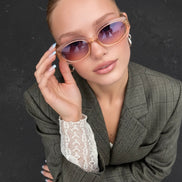 Feyp Retro Degrade Kadın Güneş Gözlüğü