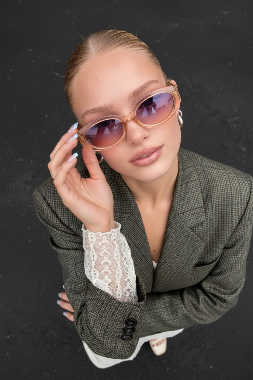 Feyp Retro Degrade Kadın Güneş Gözlüğü