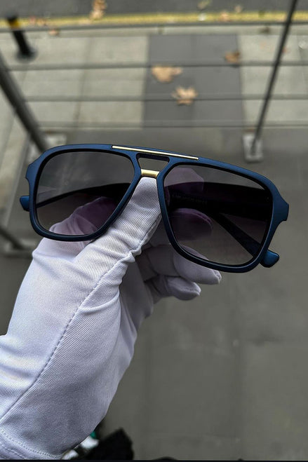 Porshe Model Dark Blue Erkek Güneş Gözlüğü