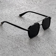 Siyah Erkek Güneş Gözlük Pilot Model Uv400 Koruyucu