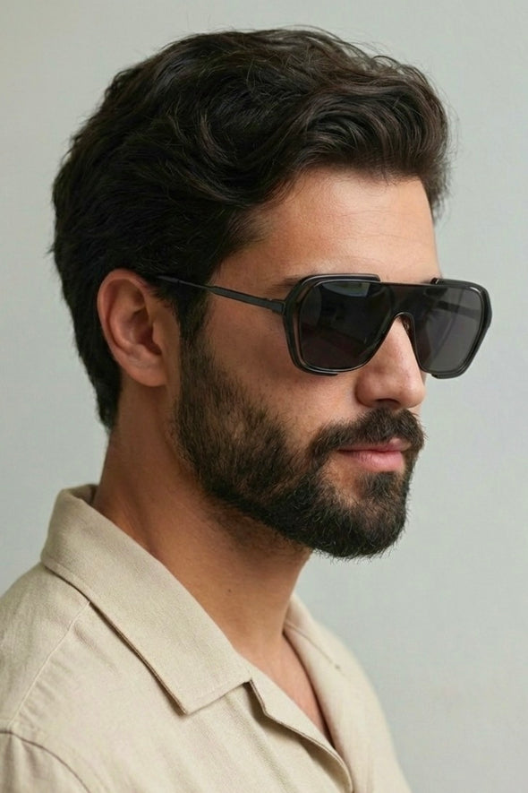 Maybach Model Siyah Erkek Güneş Gözlük