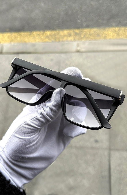 Siyah Erkek Güneş Gözlük Uv400 Koruma