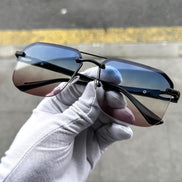 Erkek Güneş Gözlüğü Çerçevesiz Cam Model