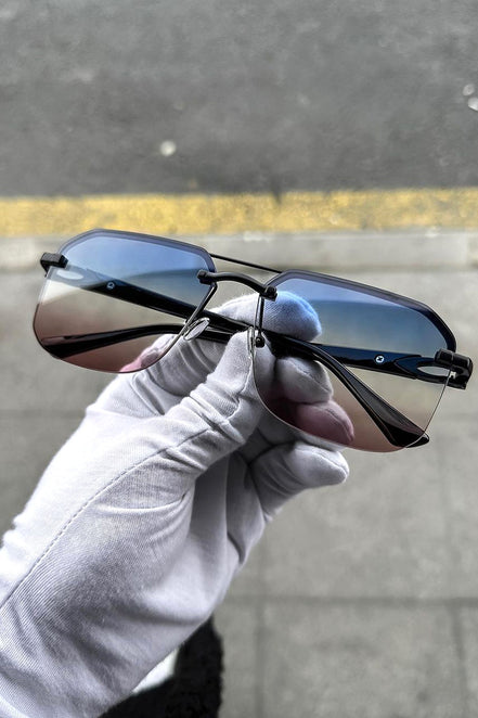 Erkek Güneş Gözlüğü Çerçevesiz Cam Model