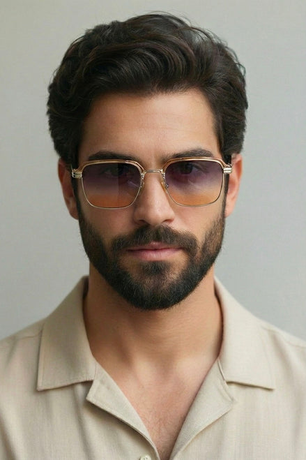 Erkek Güneş Gözlük Titanyum Çerçeve & Kasa