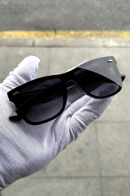 Siyah Erkek Güneş Gözlük Uv400 Koruma