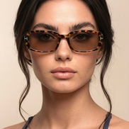 Leopard Brown Kadın Güneş Gözlüğü