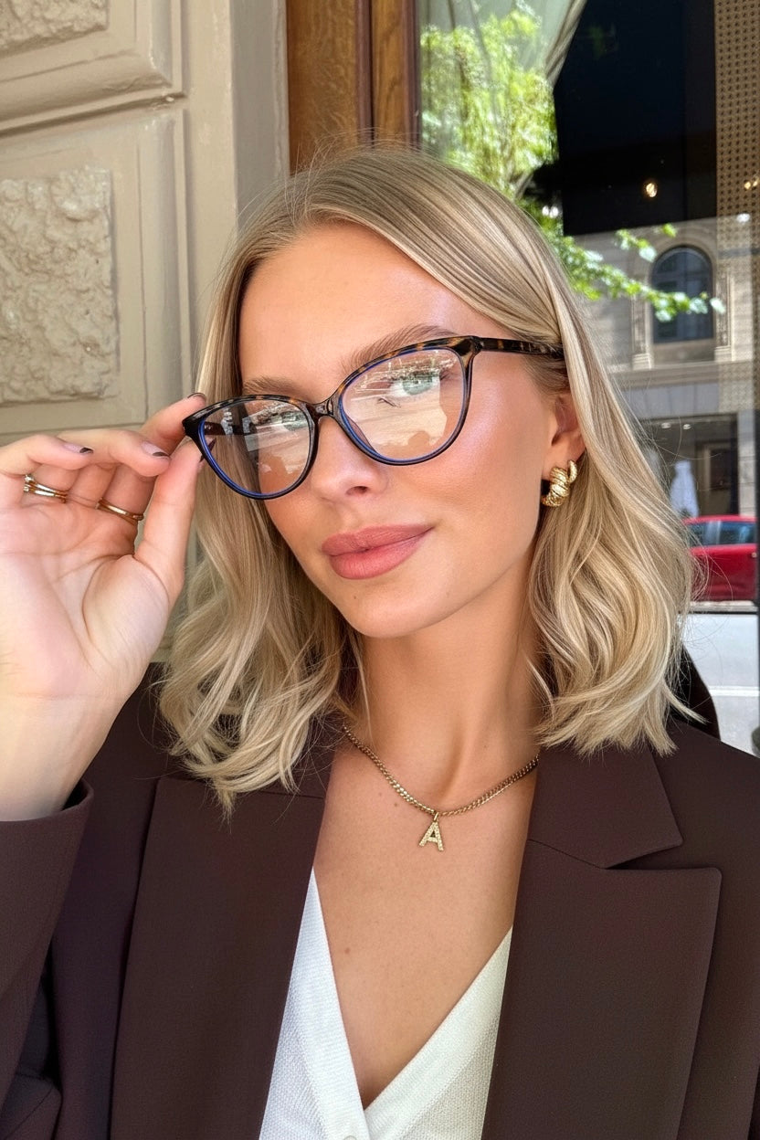 Mavi Işık Koruyucu Kadın Gözlük