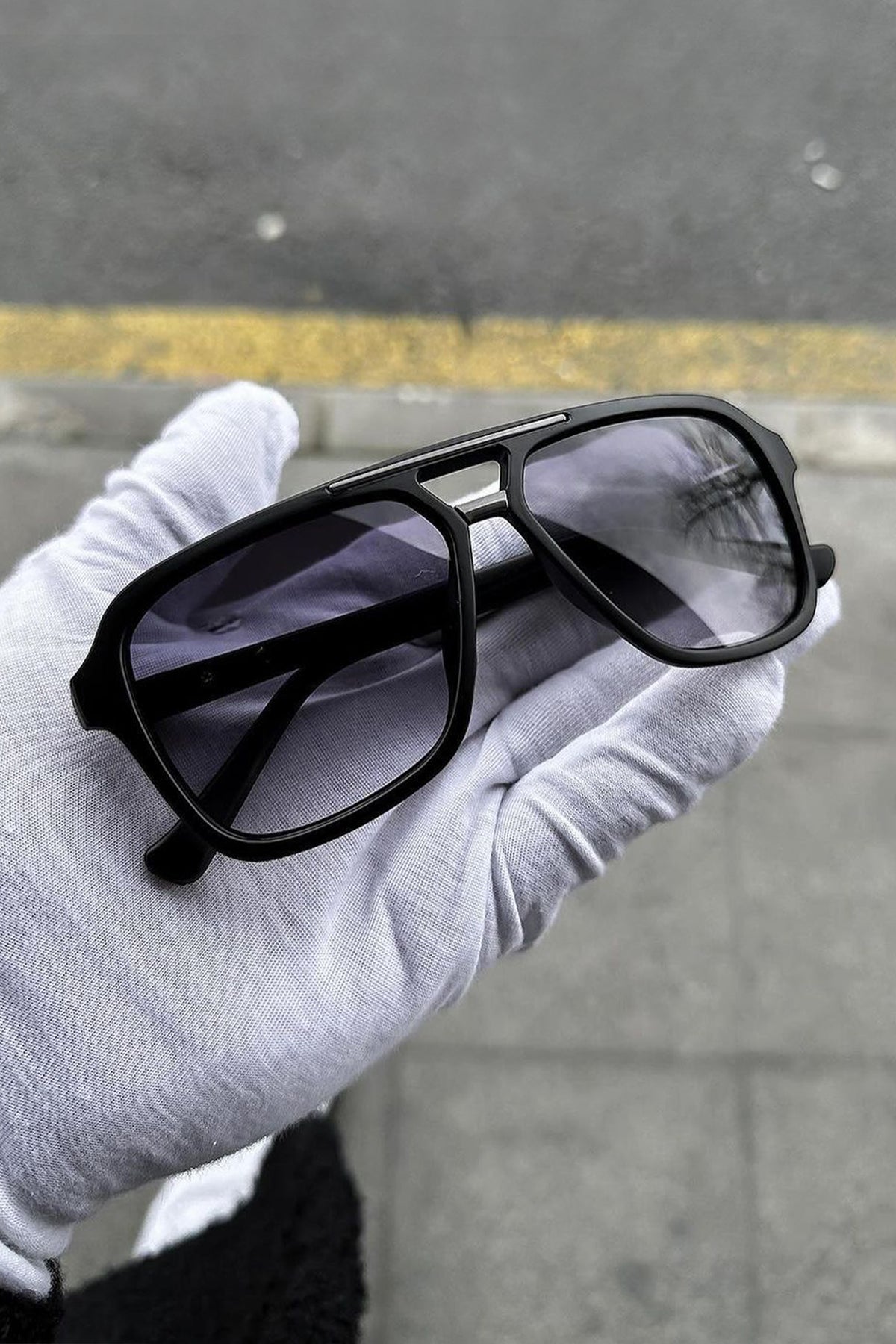 Porshe Model Dark Blue Erkek Güneş Gözlüğü