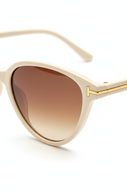 Retro luvia Karamel Kadın Güneş Gözlüğü