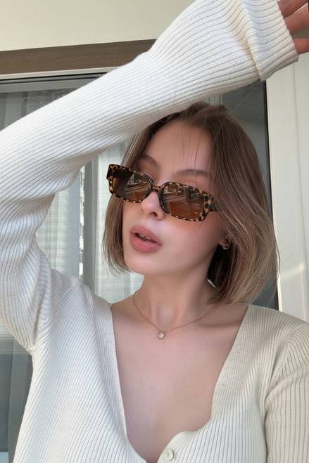 Desert Leopard Brown Kadın Güneş Gözlüğü