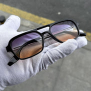 Unisex Dikdörtgen Güneş Gözlük Uv400 Koruma