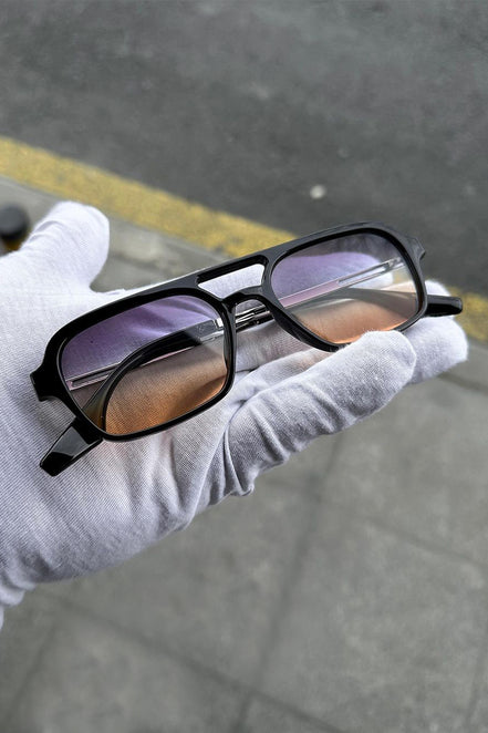 Unisex Dikdörtgen Güneş Gözlük Uv400 Koruma