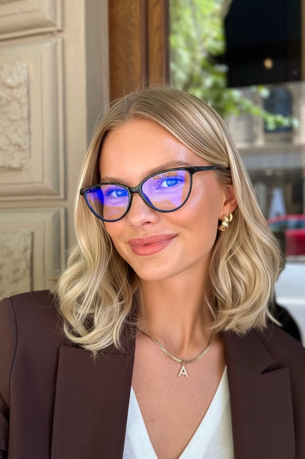 Mavi Işık Koruyucu Kadın Gözlük