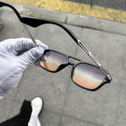 Unisex Dikdörtgen Güneş Gözlük Uv400 Koruma