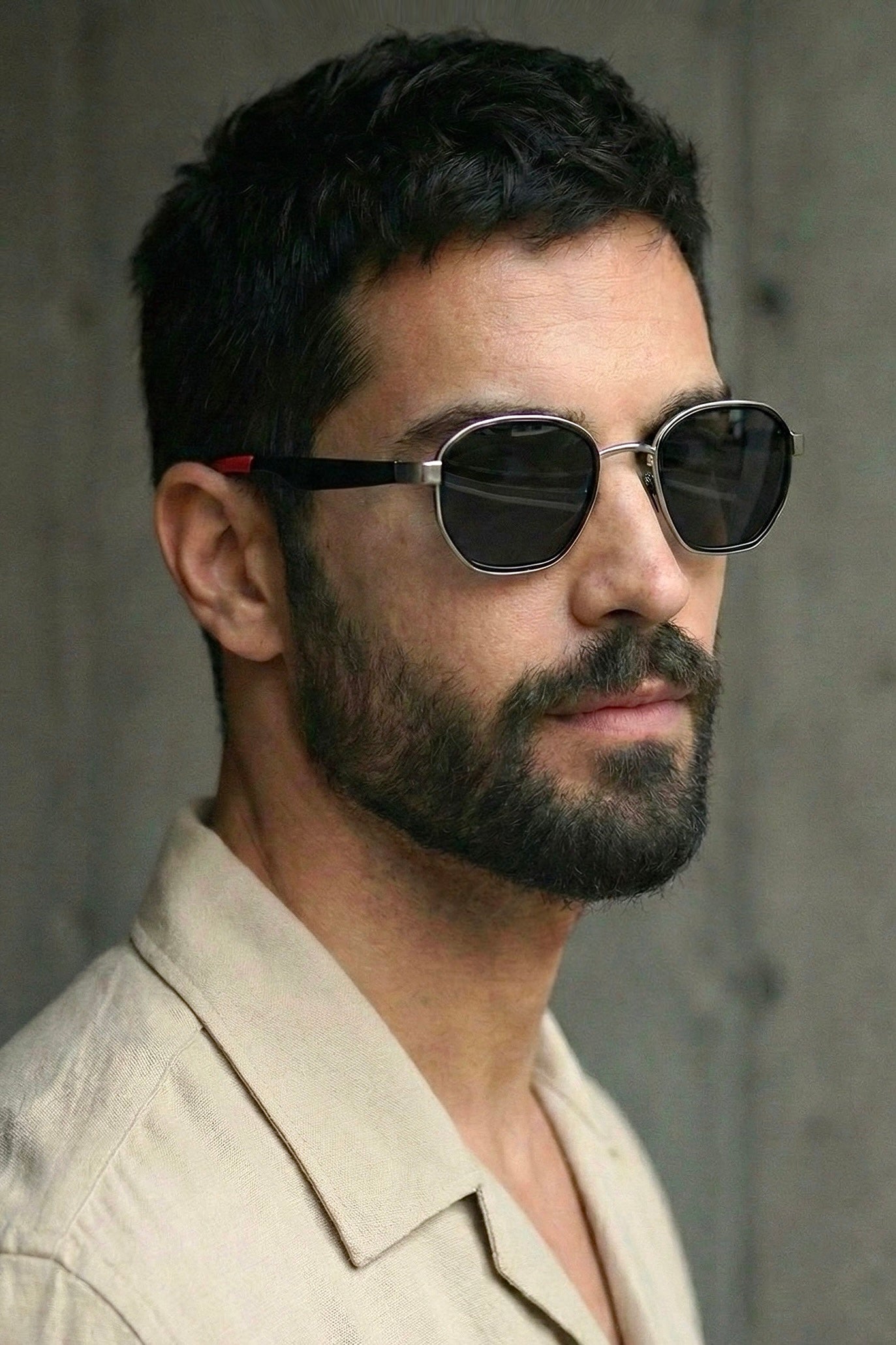 Oval Erkek Güneş Gözlük Uv400 Ultra