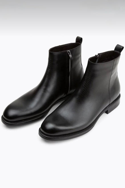 %100 Hakiki Deri Kovboy Model Chealse Erkek Bot