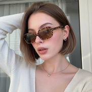 Desert Leopard Brown Kadın Güneş Gözlüğü