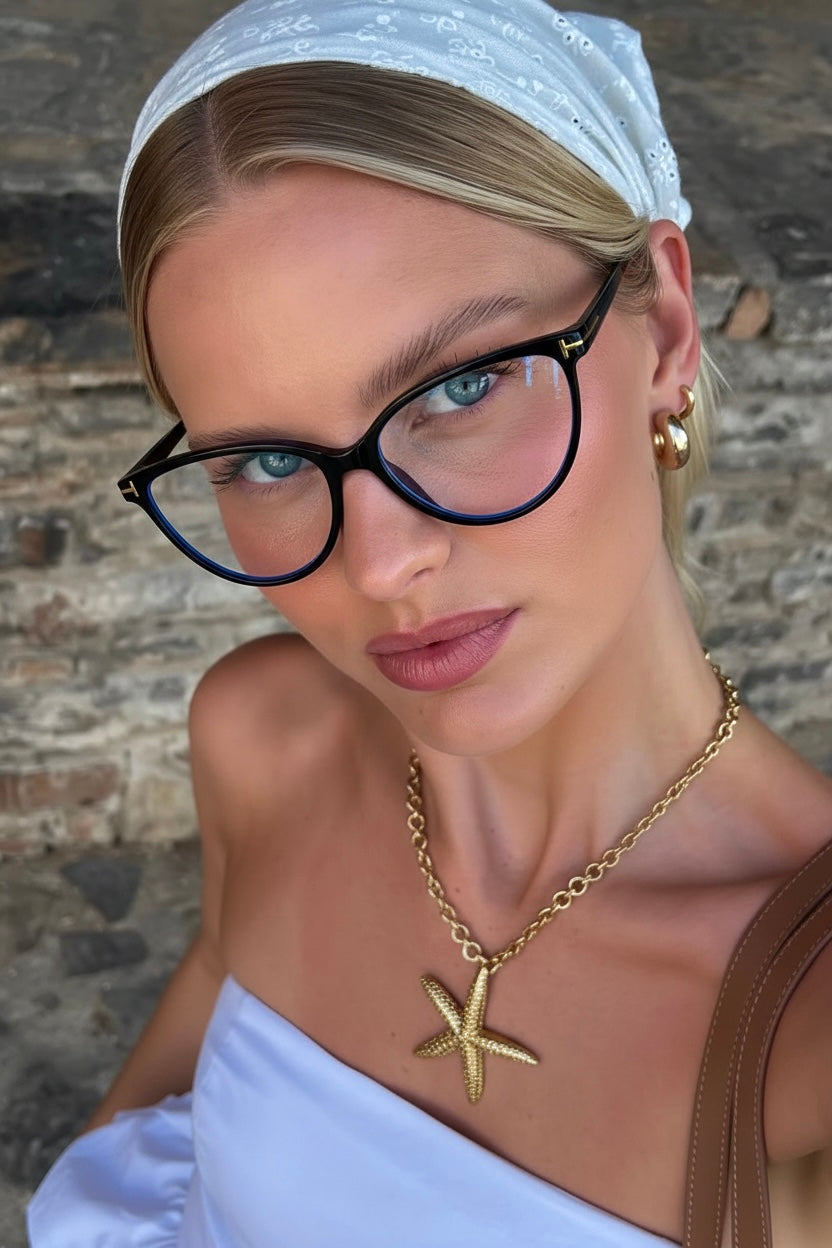 Mavi Işık Koruyucu Kadın Gözlük