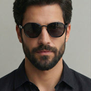 Oval Erkek Güneş Gözlük Uv400 Ultra