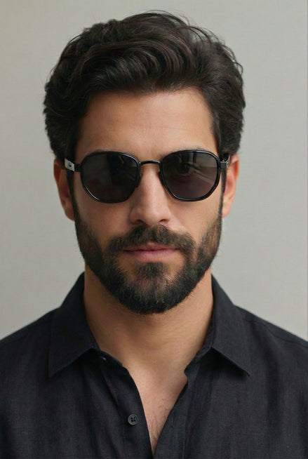 Oval Erkek Güneş Gözlük Uv400 Ultra