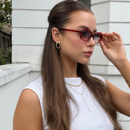 Gradient Red Kadın Güneş Gözlüğü