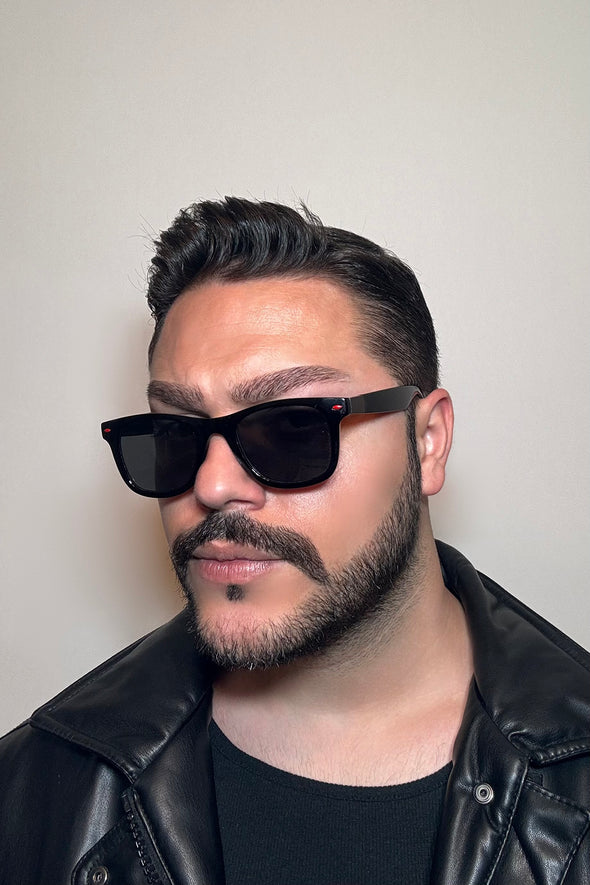 Siyah Erkek Güneş Gözlüğü Uv400