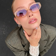 Feyp Retro Degrade Kadın Güneş Gözlüğü