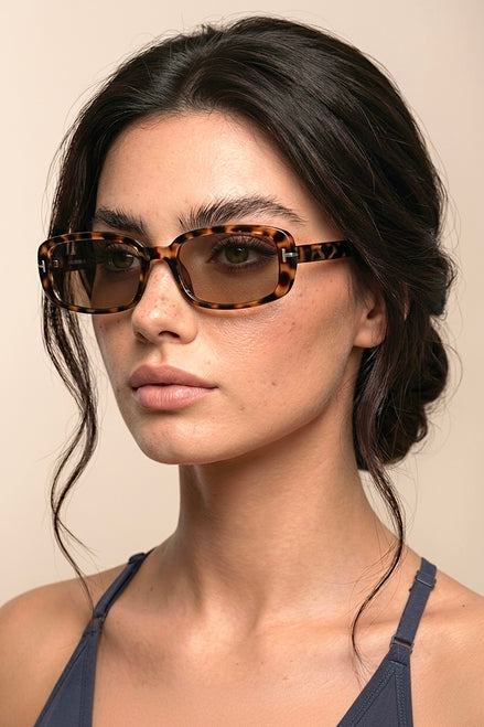 Leopard Brown Kadın Güneş Gözlüğü