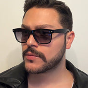 Siyah Erkek Güneş Gözlük Amerikan Çapraz Kesim