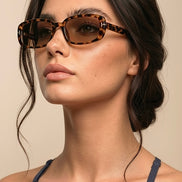 Leopard Brown Kadın Güneş Gözlüğü