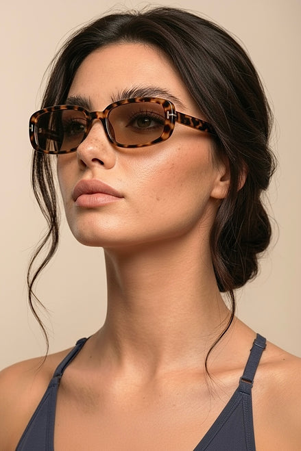 Leopard Brown Kadın Güneş Gözlüğü