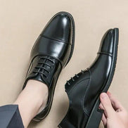 %100 Hakiki Deri Erkek Klasik Damat Ayakkabısı