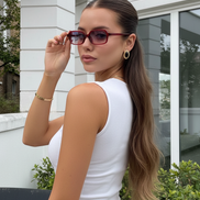 Gradient Red Kadın Güneş Gözlüğü