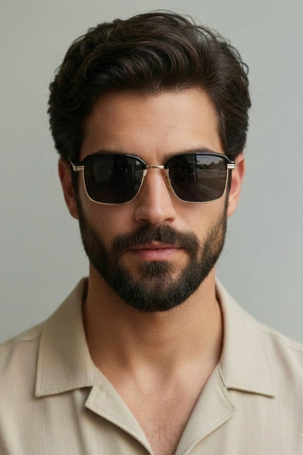 Erkek Güneş gözlüğü Titanyum Çerçeve & Kasa