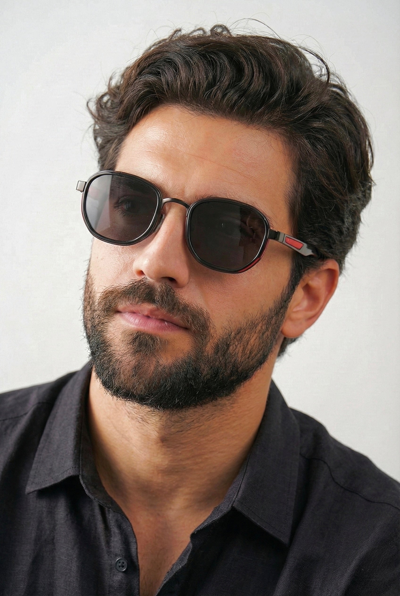 Oval Erkek Güneş Gözlük Uv400 Ultra