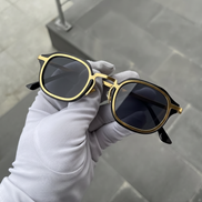 Unisex Oval Güneş Gözlük Uv400 Ultra Koruma