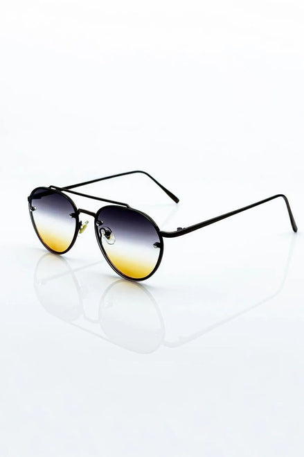Unisex Güneş Gözlük Metal Kasa Uv400 Ultra