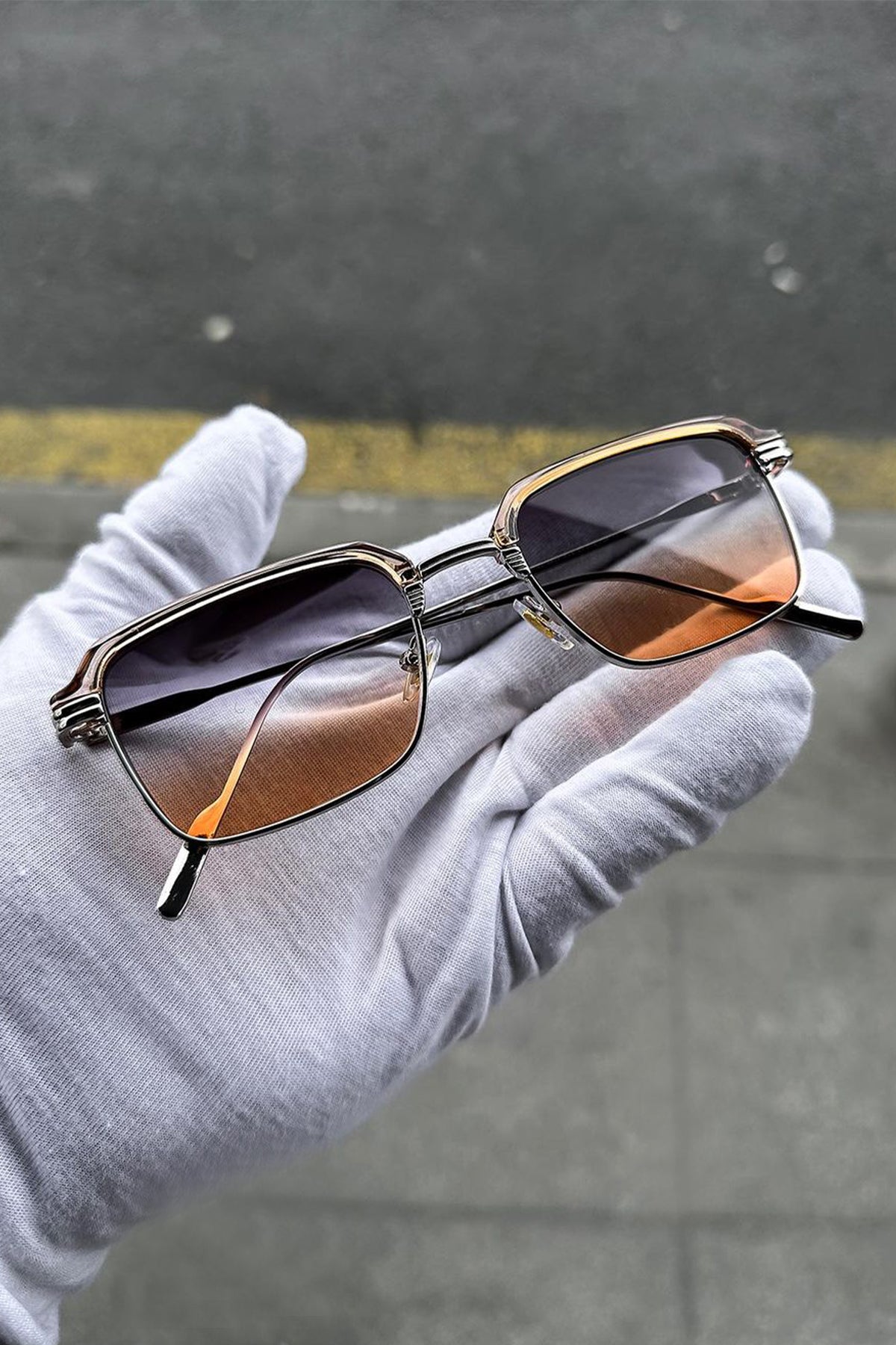 Kadın Güneş Gözlük Metal Kasa Uv400