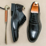 %100 Hakiki Deri Erkek Klasik Damat Ayakkabısı