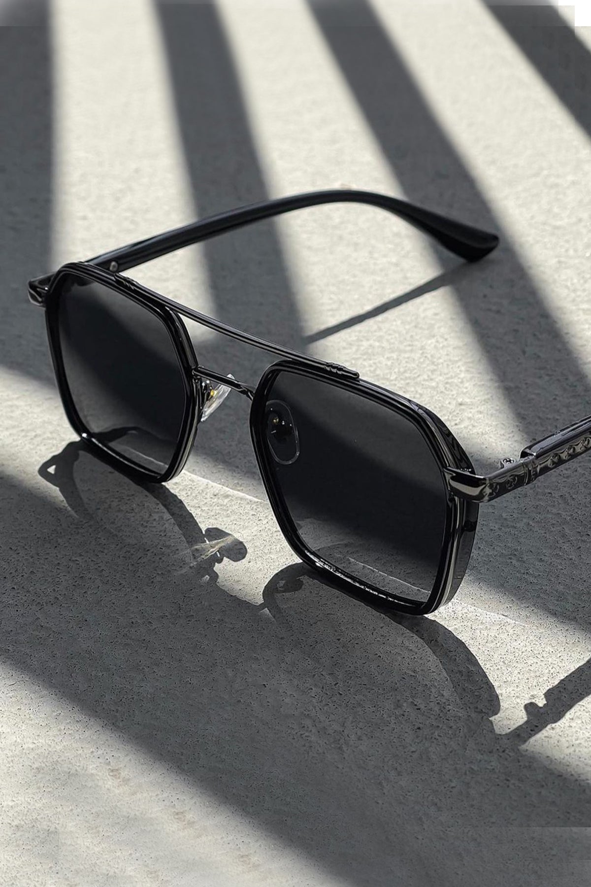 Erkek Güneş Gözlük Pilot Model Uv400 Koruma