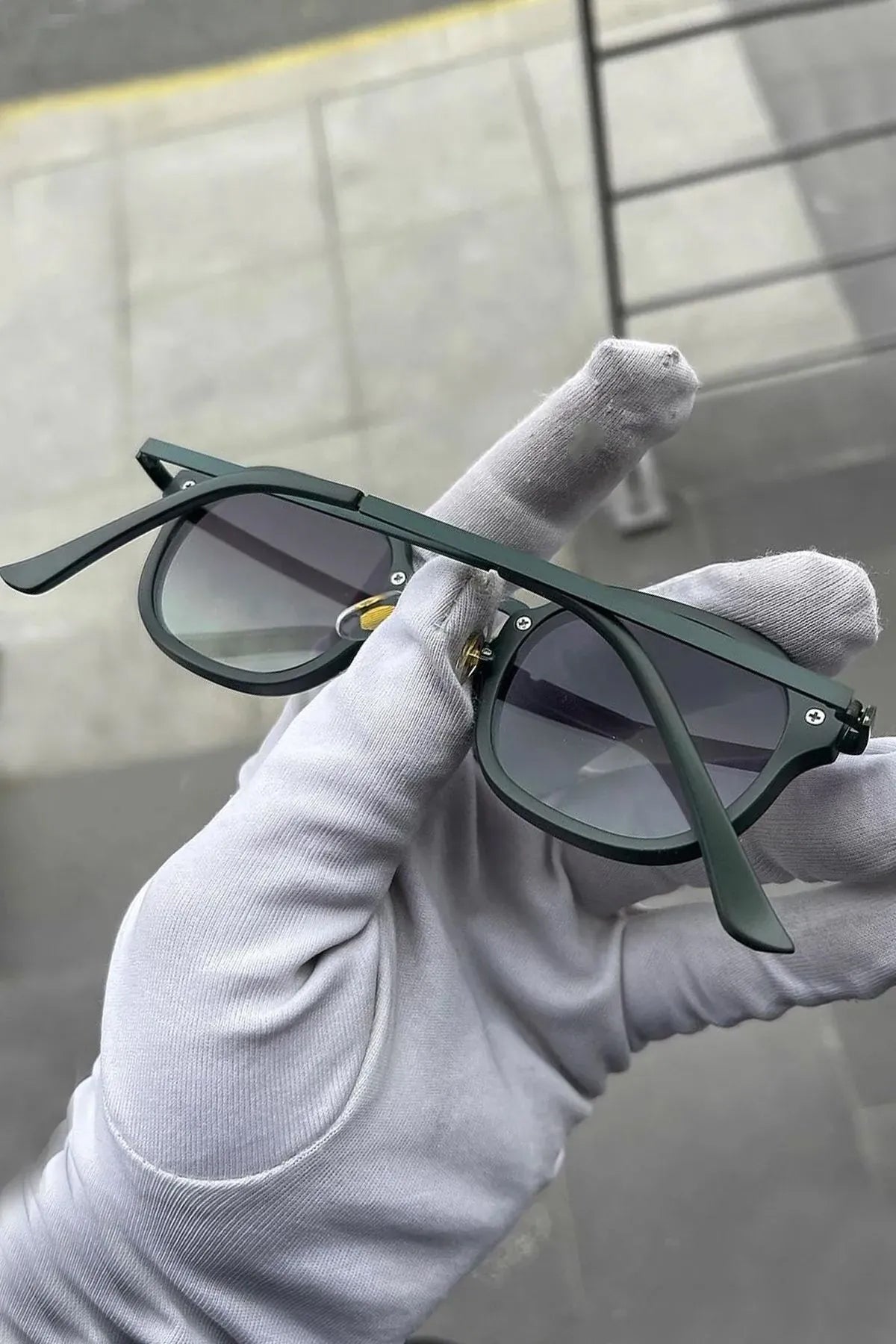 Unisex Oval Güneş Gözlük Uv400 Ultra Koruma