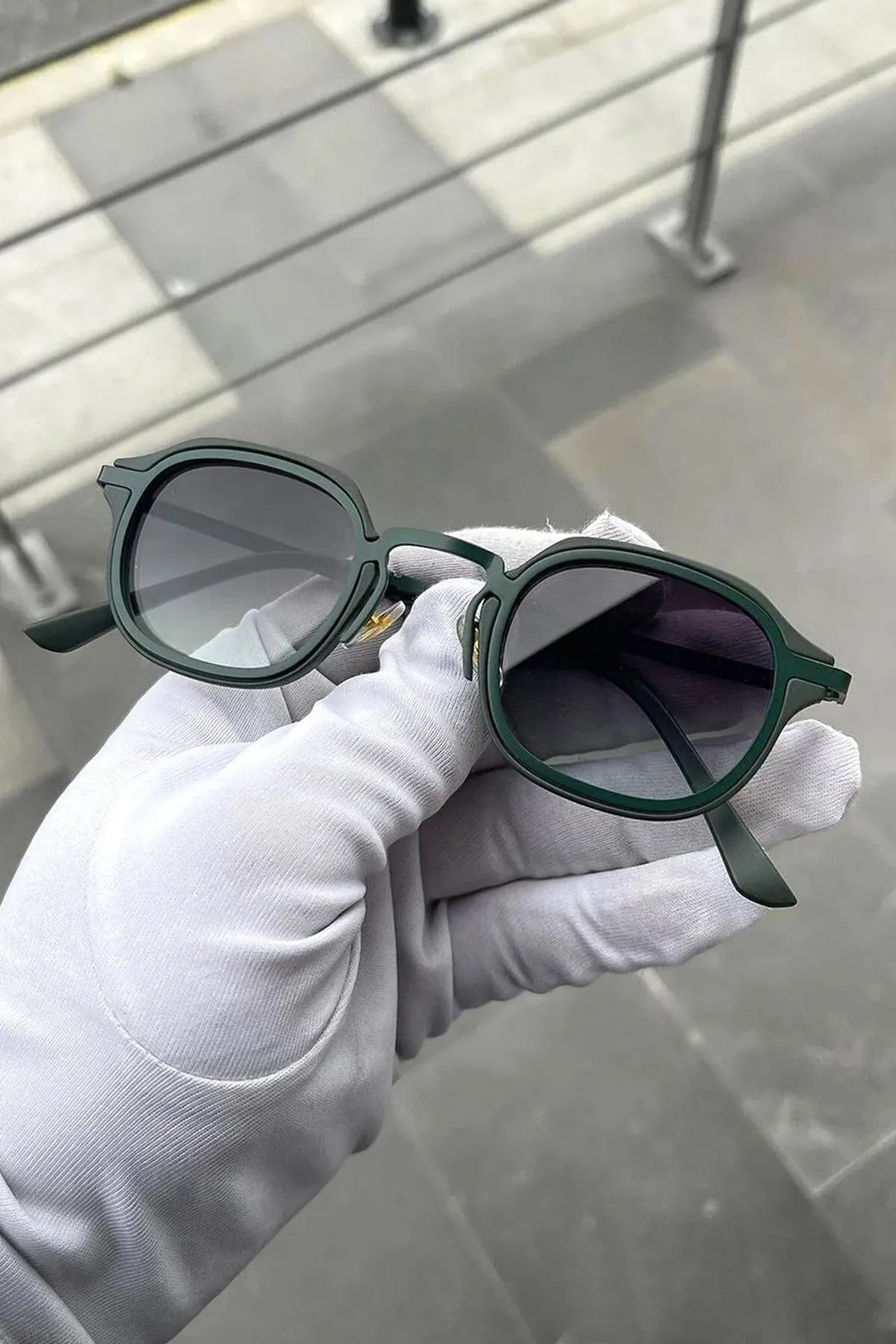 Unisex Oval Güneş Gözlük Uv400 Ultra Koruma