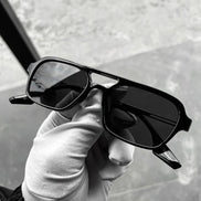 Unisex Dikdörtgen Güneş Gözlük Uv400 Koruma