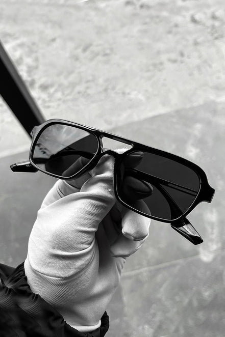 Unisex Dikdörtgen Güneş Gözlük Uv400 Koruma