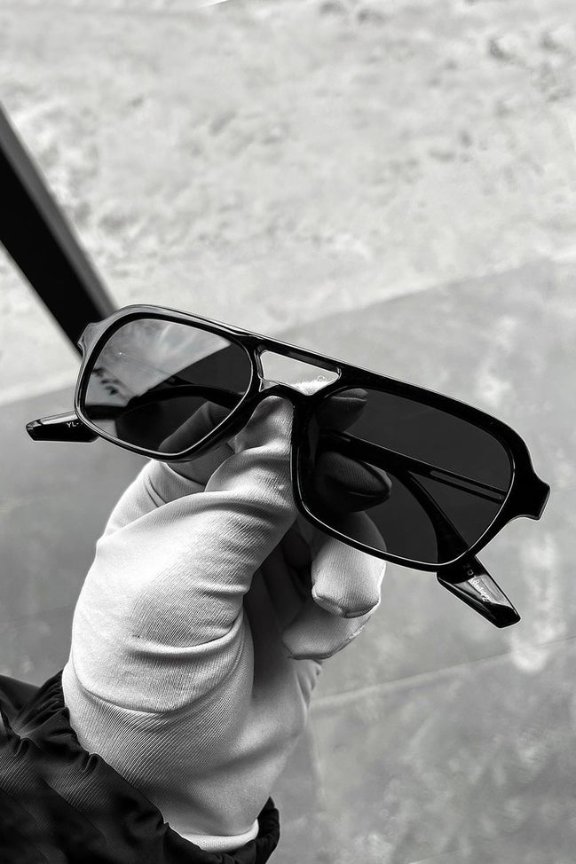 Unisex Dikdörtgen Güneş Gözlük Uv400 Koruma