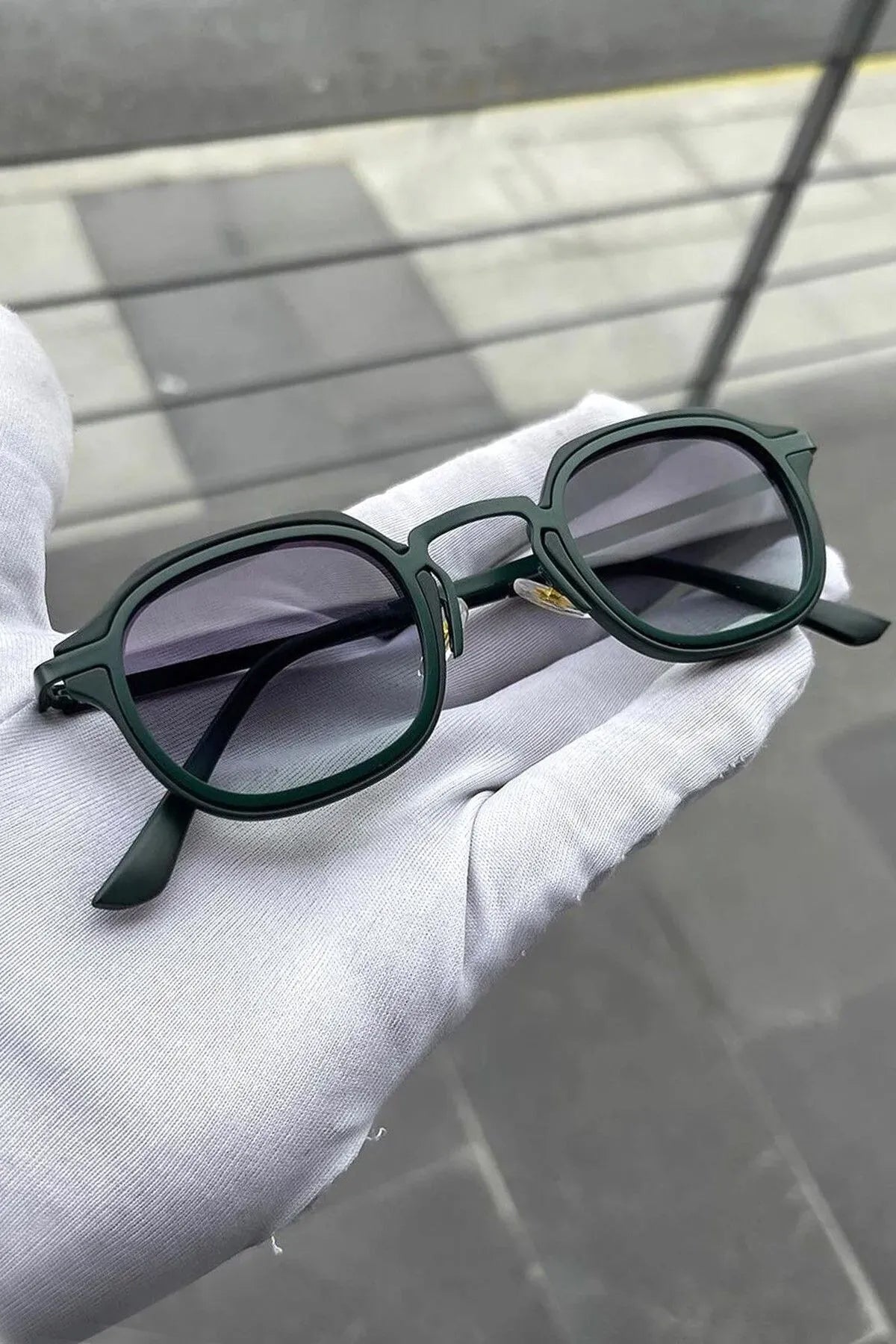 Unisex Oval Güneş Gözlük Uv400 Ultra Koruma